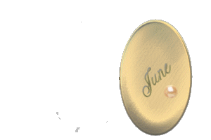 a old gif of a locket opening to reveal a drawing of an angel child.